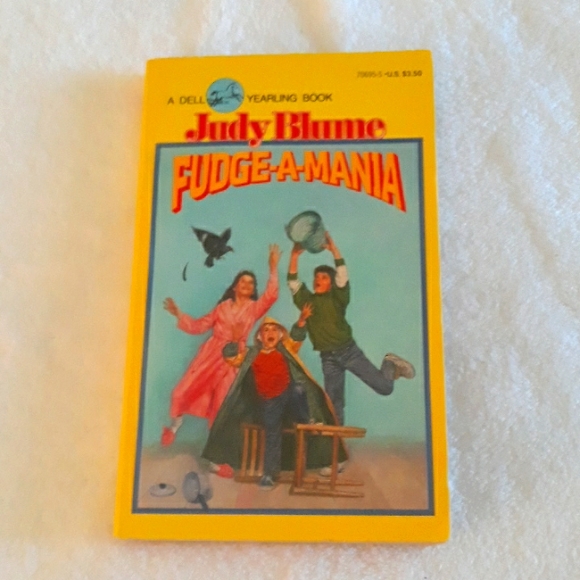 Vintage Judy Bloom Fudge-A-Mania 1990 paperback book - Picture 1 of 5